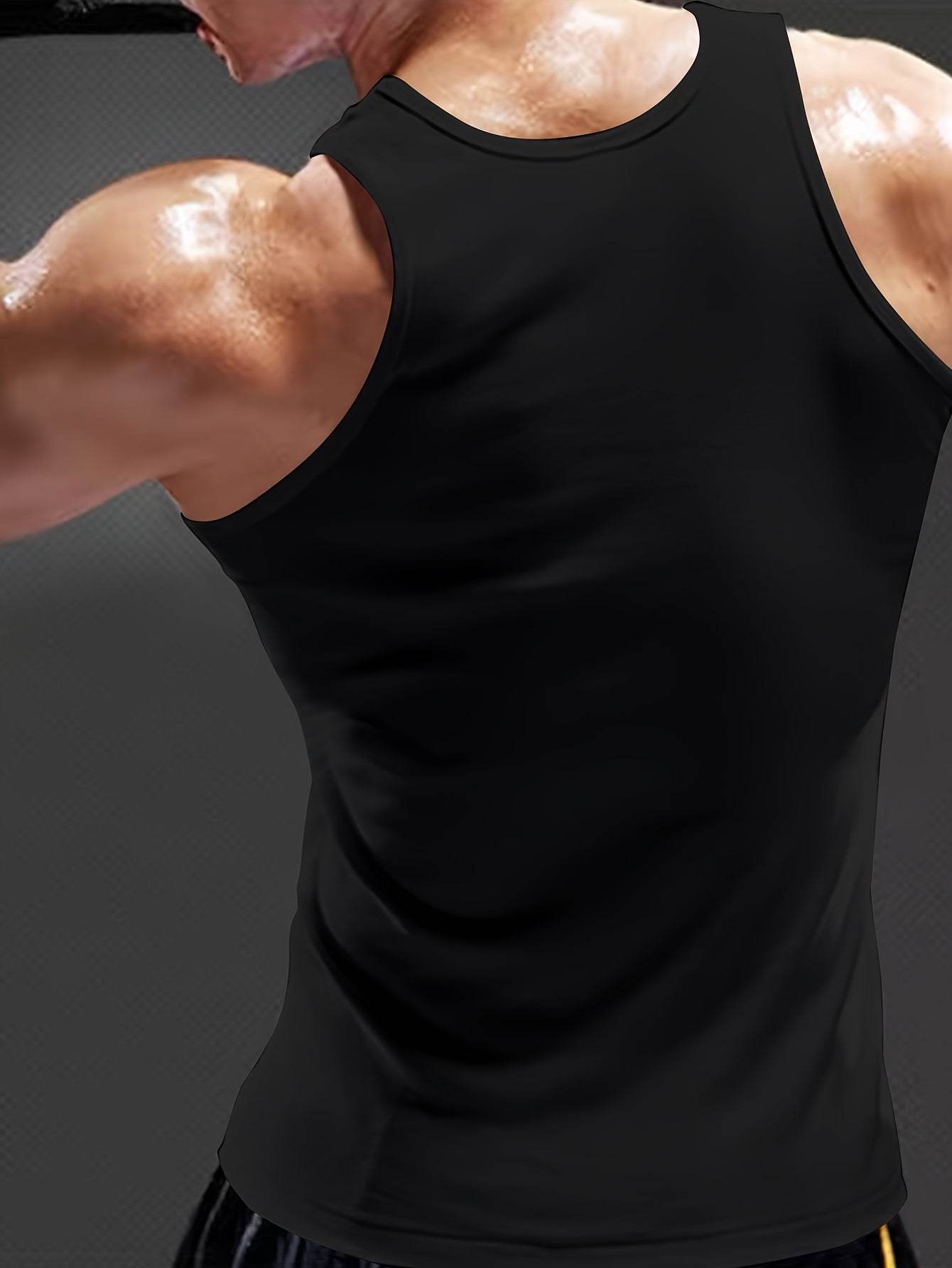 MBD Quick-Dry Men's Tank Top - Breathable Athletic Vest for Gym Workouts - Buy Center US