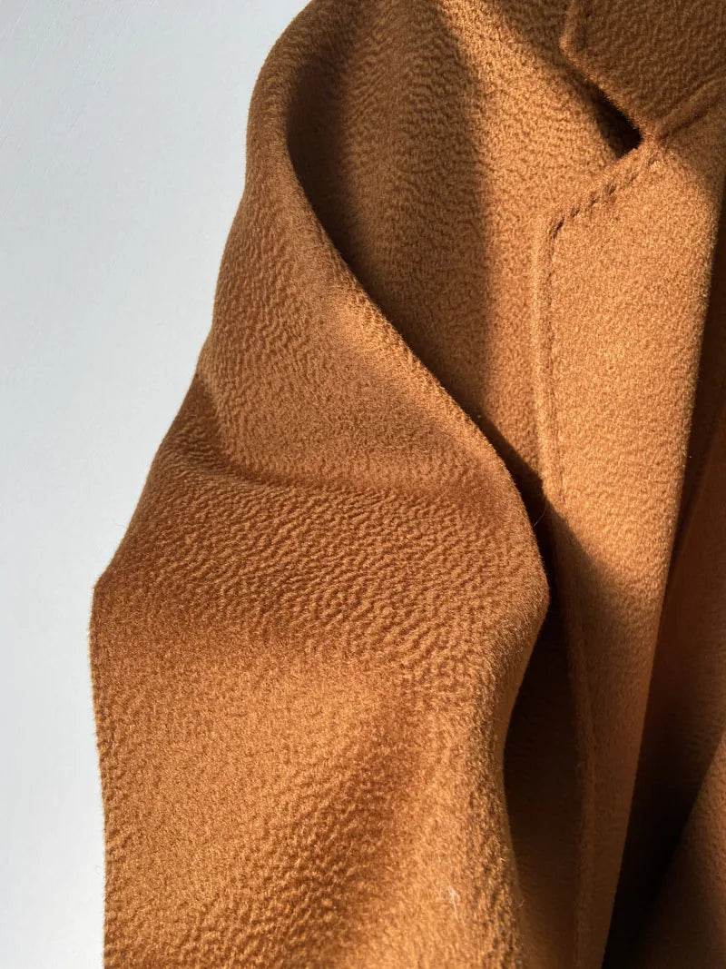 RosEvans Handmade Wool Coat - Double-Sided, Casual Style for Women - Buy Center US