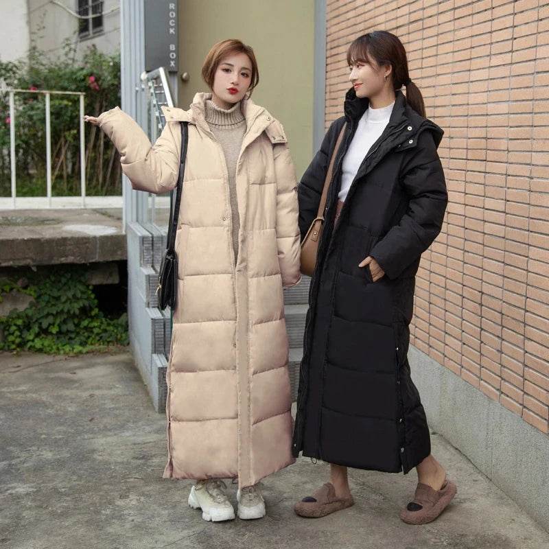 AOSSVIAO Women’s Thick Down Parka with Hood - Winter Fashion Coat - Buy Center US