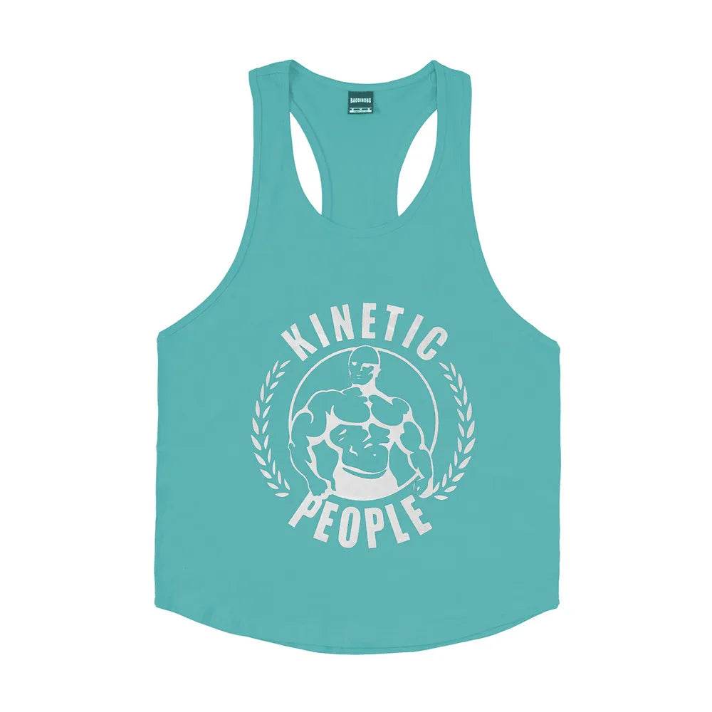 GLOBESKY Men's Sleeveless Gym Tank Top - Casual Cotton Fitness Vest - Buy Center US
