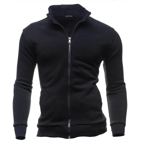 MRMT Men's Stand-Up Collar Jacket - Casual Hoodless Zipper Coat - Buy Center US