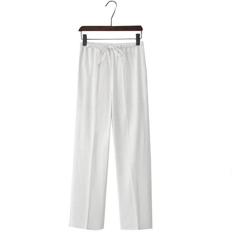 Buycenter Men's Linen Casual Pants - Oversized, Lightweight for Spring - Buy Center US