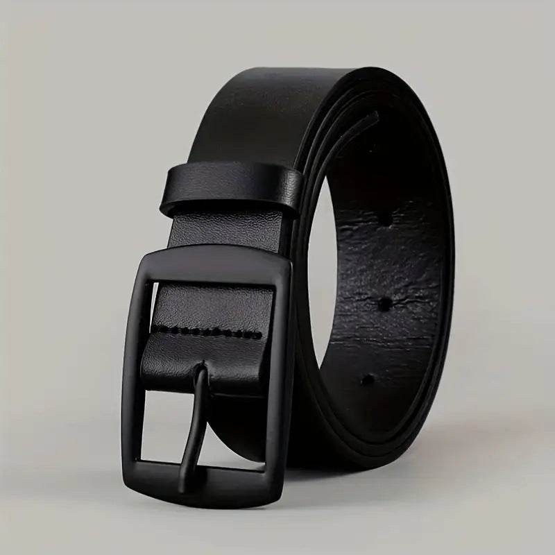 Buycenter Men's Business Casual Trousers Jeans Belt - Versatile Style - Buy Center US