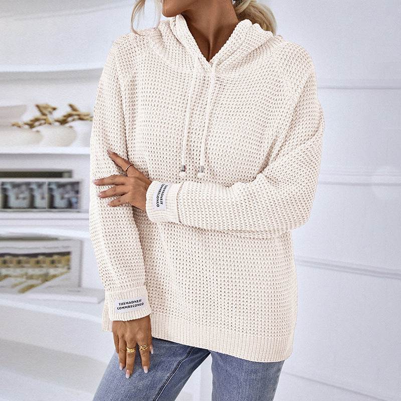 Women's Solid Color Pullover Sweater - Cozy Chenille Knit in Multiple Colors - Buy Center US