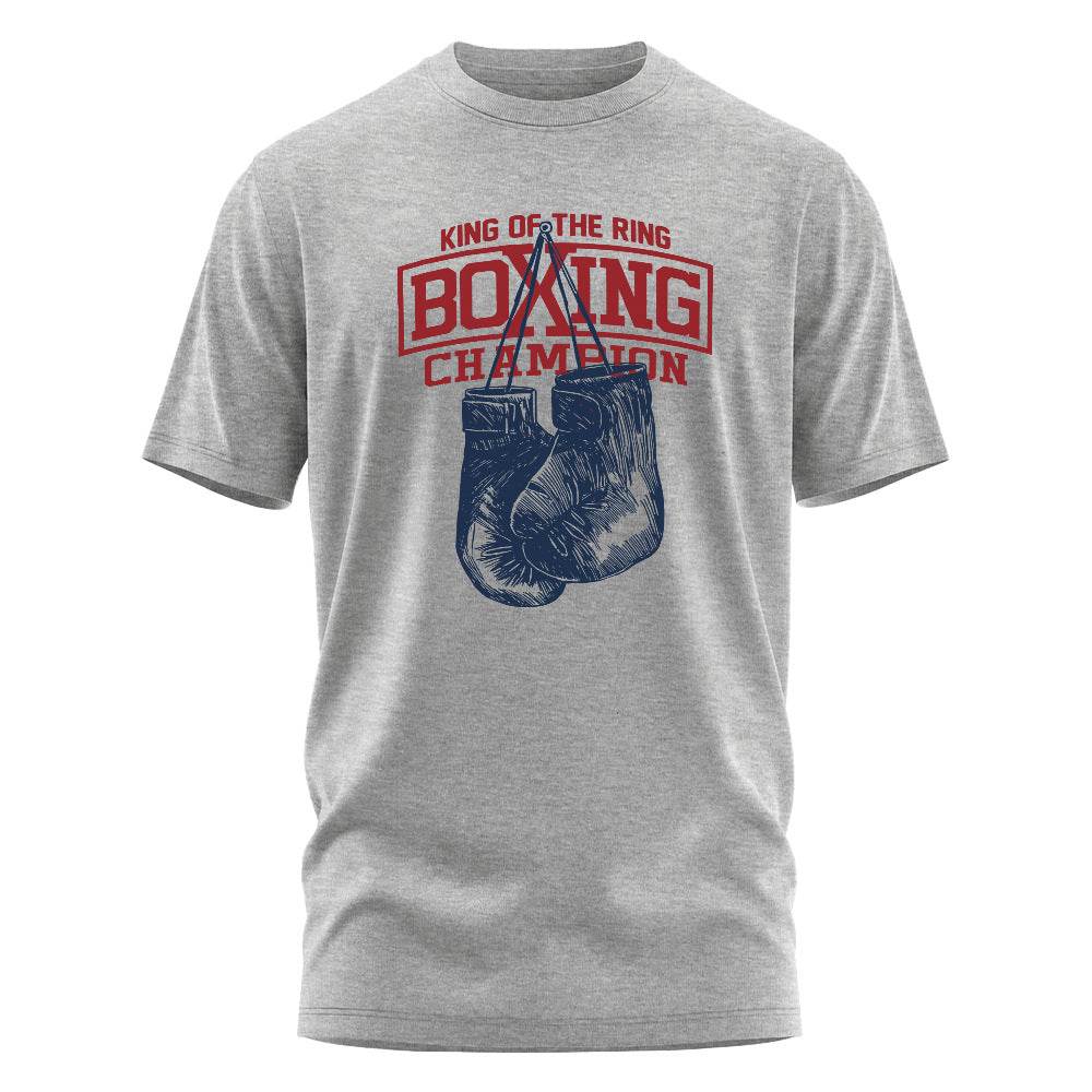 Boxing Printed T-shirt for Men & Women - Cotton, Multiple Colors Available - Buy Center US