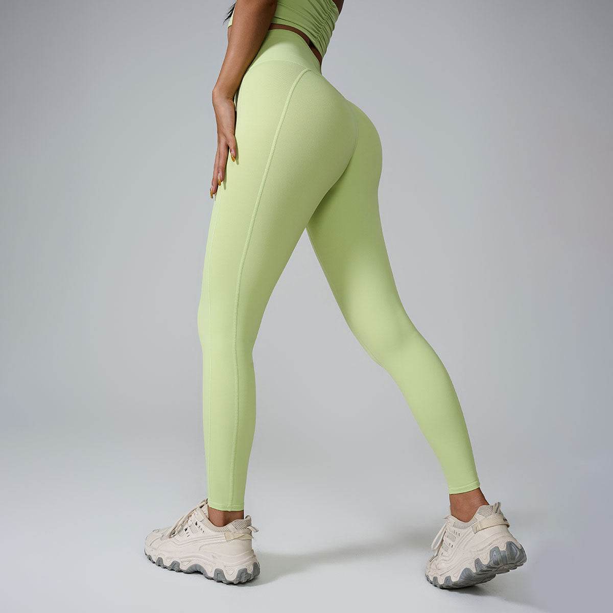 High Waist Skinny Yoga Pants - Moisture Wicking & Hip Lifting Trousers - Buy Center US