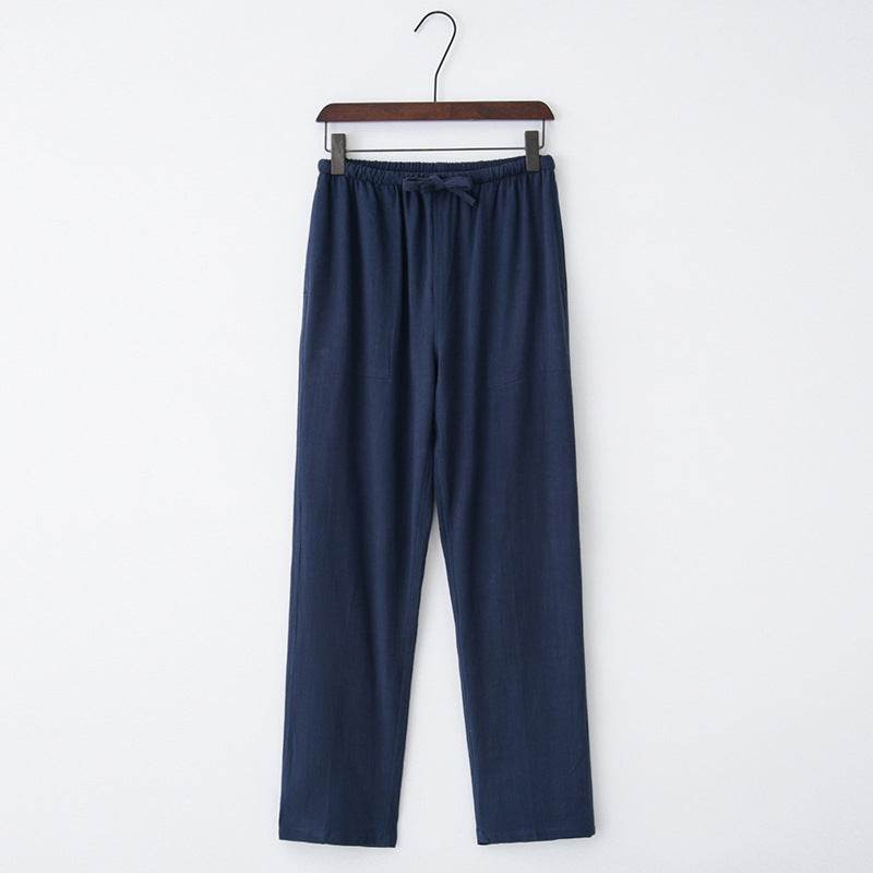 Buycenter Men's Linen Casual Pants - Oversized, Lightweight for Spring - Buy Center US