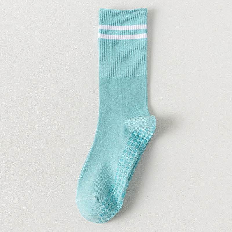 Breathable Non-Slip Sports Stripes Socks for Running - Free Size Cotton - Buy Center US