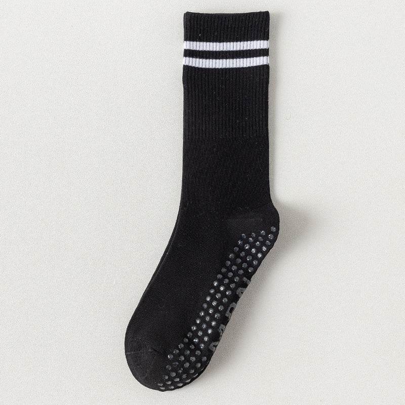 Breathable Non-Slip Sports Stripes Socks for Running - Free Size Cotton - Buy Center US