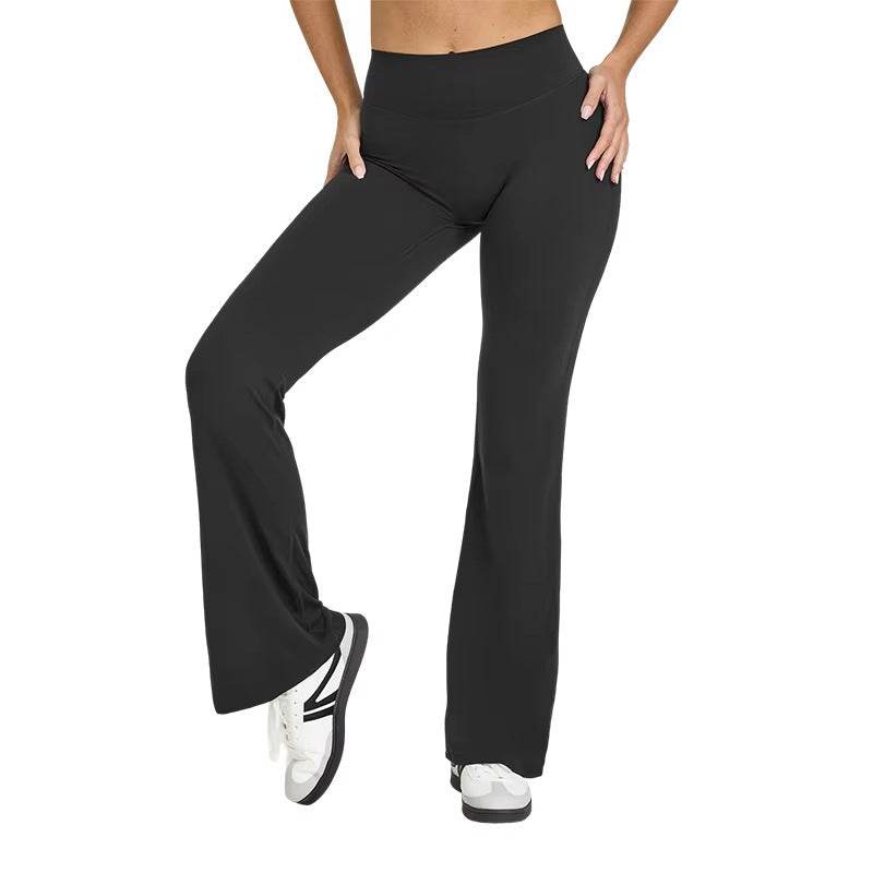 Horn Seamless Yoga Pants for Women - Breathable Fabric, Solid Colors - Buy Center US