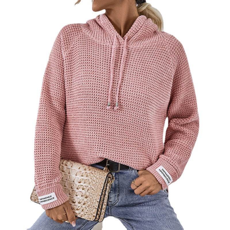 Women's Solid Color Pullover Sweater - Cozy Chenille Knit in Multiple Colors - Buy Center US