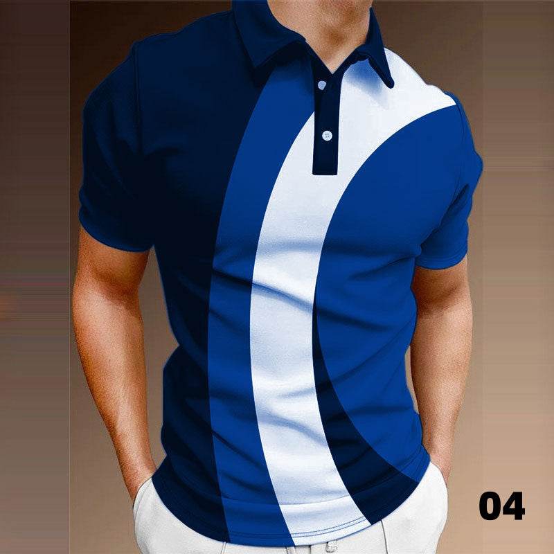 3D Digital Printing Pullover - Short Sleeve Leisure Top – Unisex Sizes S-5XL - Buy Center US