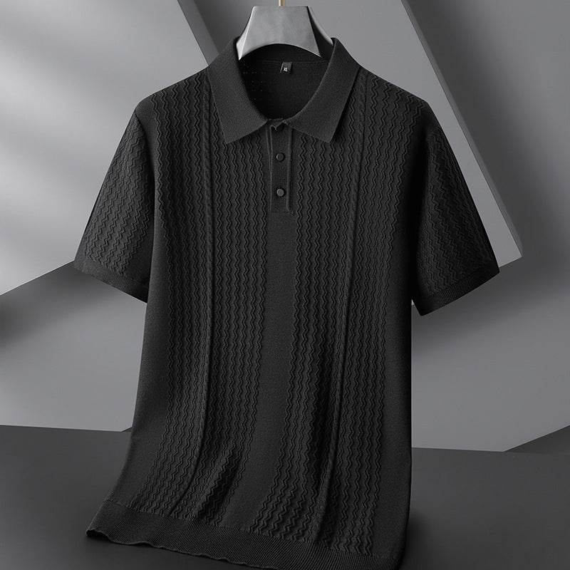 Men's Plus Size Short Sleeve Sweater - Autumn & Winter Collection - Buy Center US