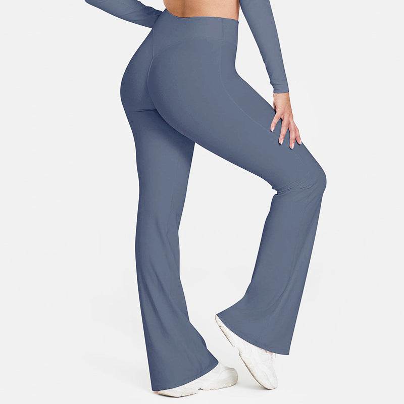 Horn Seamless Yoga Pants for Women - Breathable Fabric, Solid Colors - Buy Center US