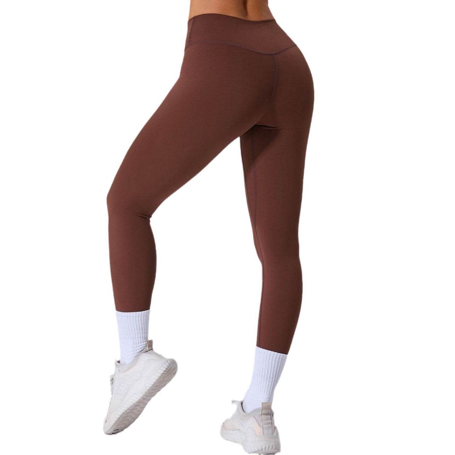 Quick-Drying Fitness Pants - Breathable Nude Feel for Running, Sizes S-XL - Buy Center US