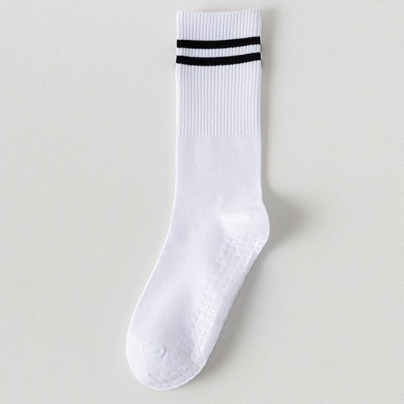 Breathable Non-Slip Sports Stripes Socks for Running - Free Size Cotton - Buy Center US
