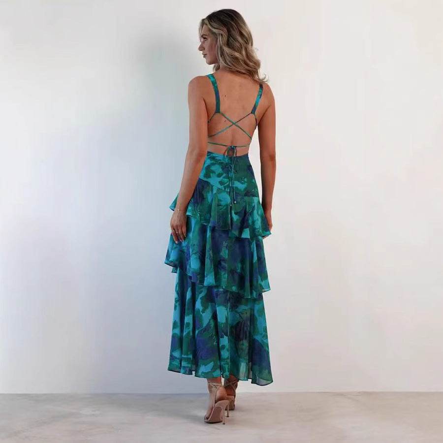 Women's Pure Desire Sexy Halter Dress – Sleeveless Chiffon in Multiple Colors - Buy Center US