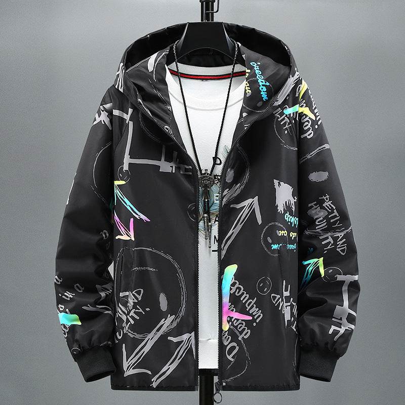 Trendy Colorful Student Jacket - Stylish Casual Fashion for All Sizes - Buy Center US