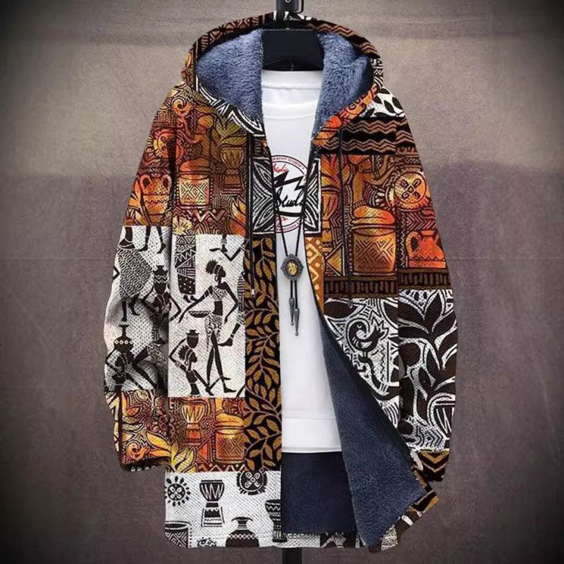 Buycenter Fashion Fleece Padded Coat Jacket - Hooded, Winter Ready - Buy Center US