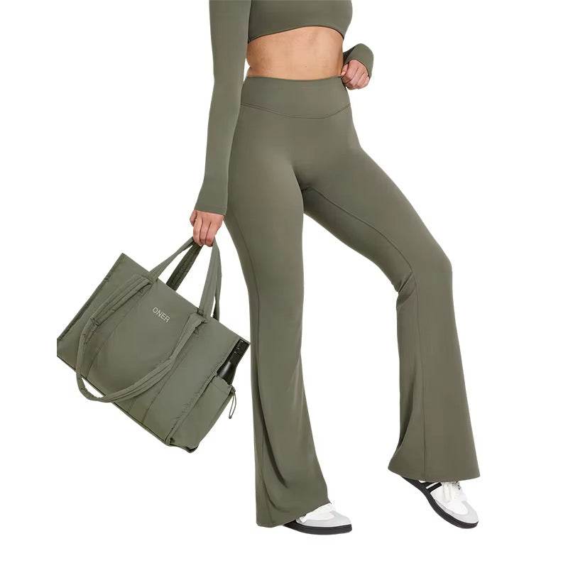 Horn Seamless Yoga Pants for Women - Breathable Fabric, Solid Colors - Buy Center US