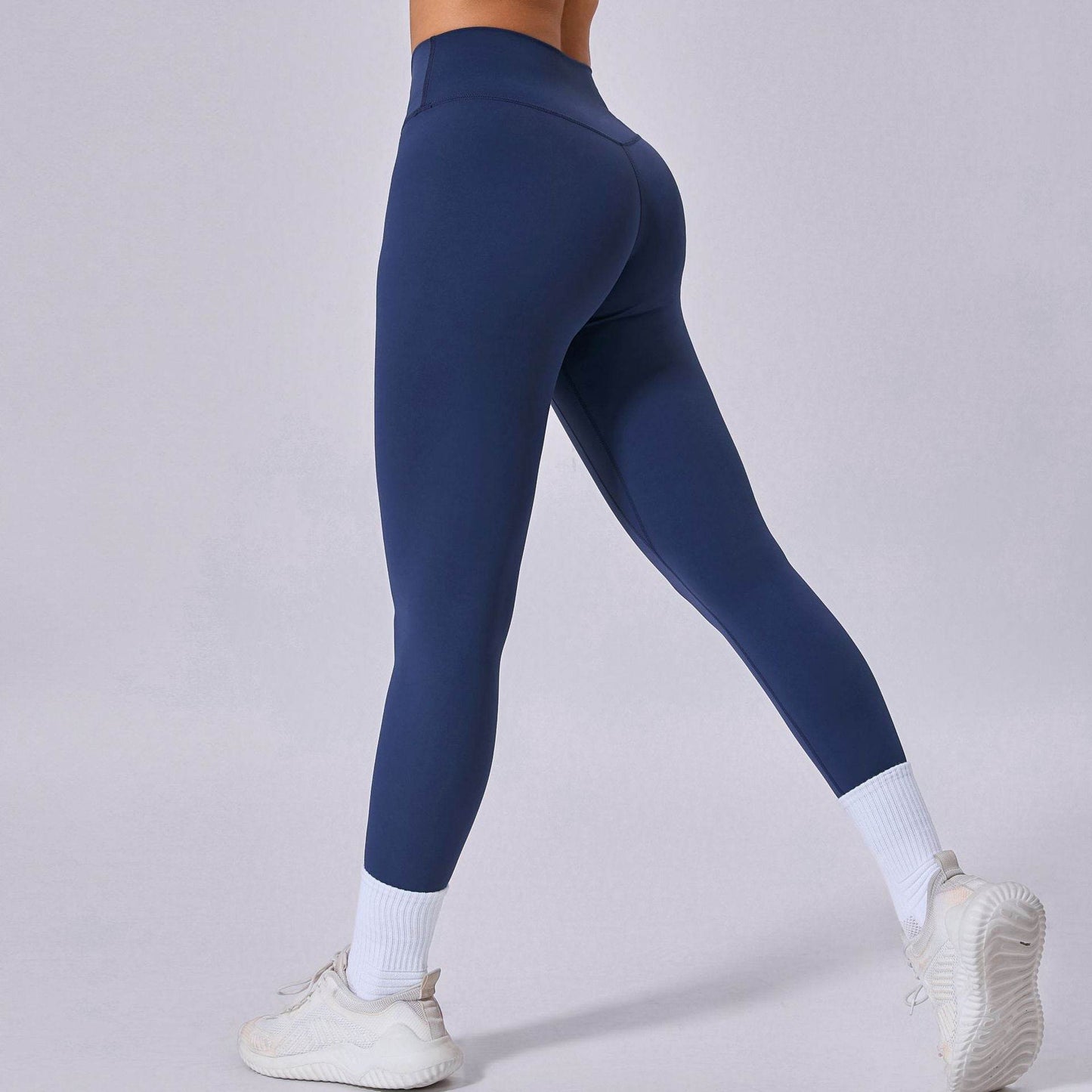 Quick-Drying Fitness Pants - Breathable Nude Feel for Running, Sizes S-XL - Buy Center US
