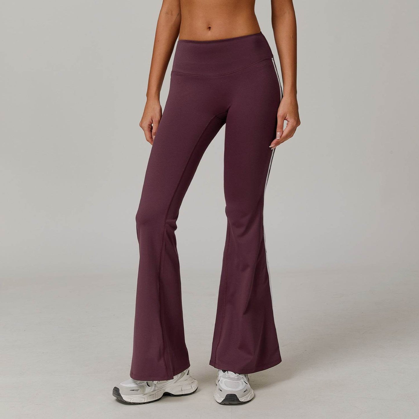 Nude Feel Sports Trousers - Slimming Wide Leg Fitness Pants for Women - Buy Center US