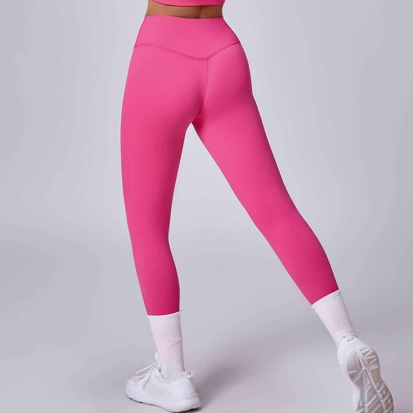 Quick-Drying Fitness Pants - Breathable Nude Feel for Running, Sizes S-XL - Buy Center US