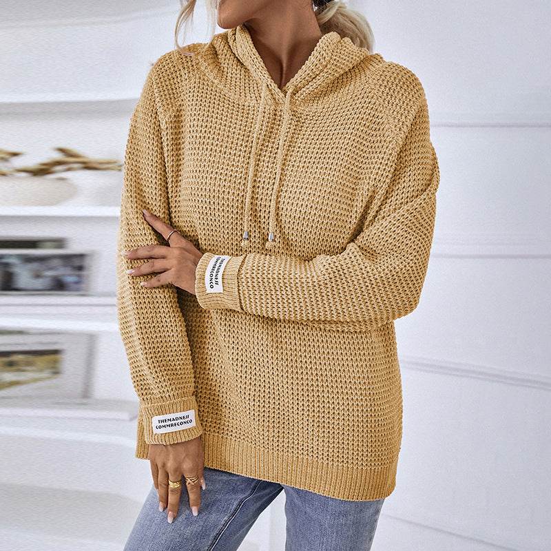 Women's Solid Color Pullover Sweater - Cozy Chenille Knit in Multiple Colors - Buy Center US
