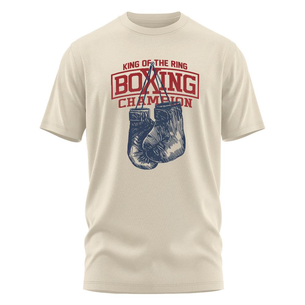 Boxing Printed T-shirt for Men & Women - Cotton, Multiple Colors Available - Buy Center US