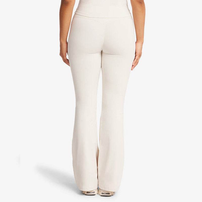 Waist Shaping Yoga Bootleg Pants - Moisture Absorbent for Active Sports - Buy Center US