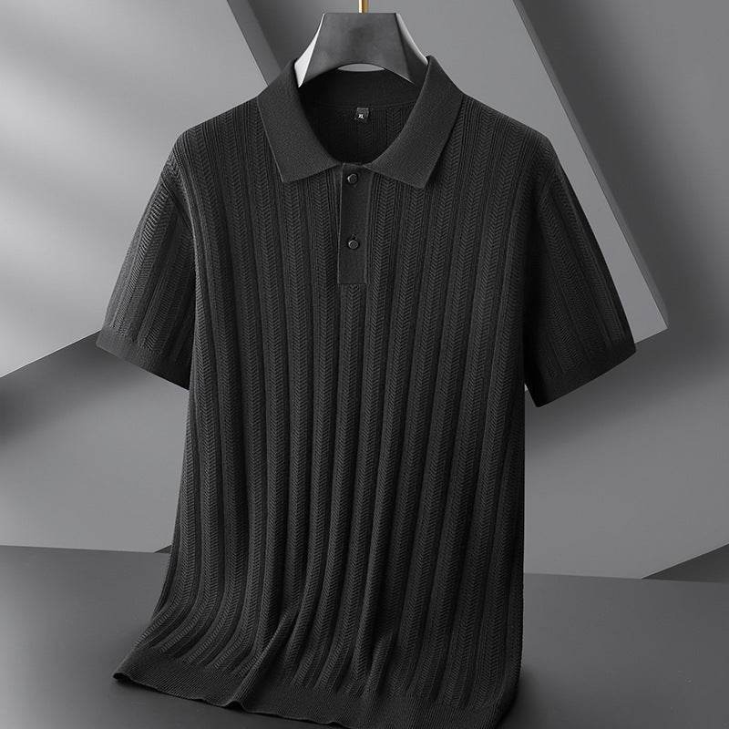 Men's Plus Size Short Sleeve Sweater - Autumn & Winter Collection - Buy Center US