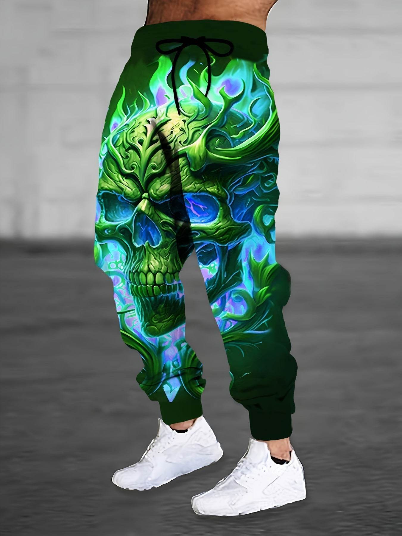 Colorful Men's Casual Sweatpants - Stylish Printed Trousers for All Sizes - Buy Center US