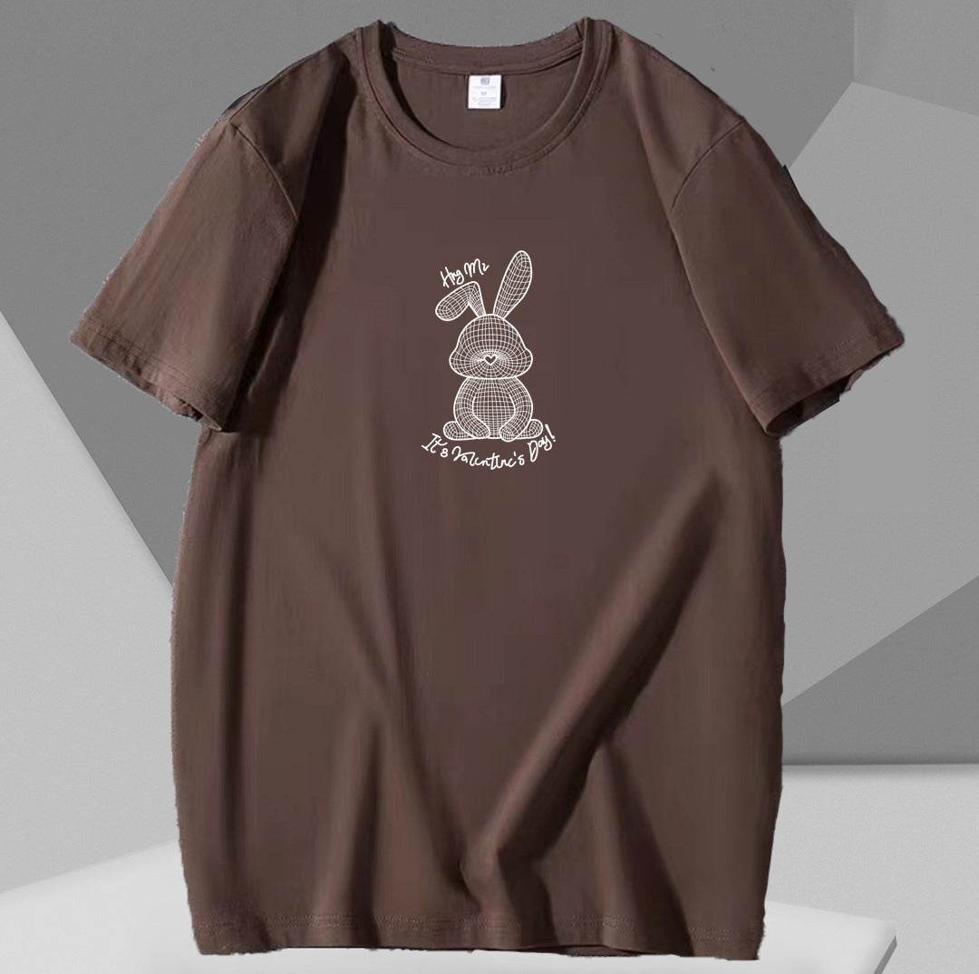 Spring Men’s Loose Half Sleeve Shirt - Plus Size Round Neck Cotton Tee - Buy Center US