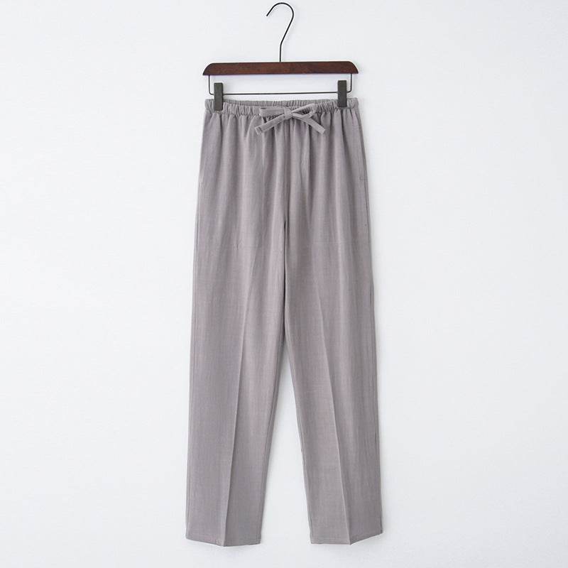 Buycenter Men's Linen Casual Pants - Oversized, Lightweight for Spring - Buy Center US