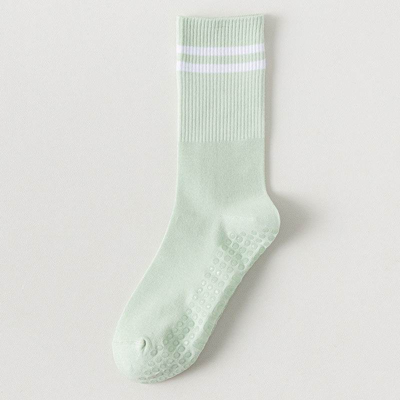 Breathable Non-Slip Sports Stripes Socks for Running - Free Size Cotton - Buy Center US