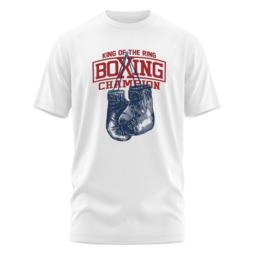 Boxing Printed T-shirt for Men & Women - Cotton, Multiple Colors Available - Buy Center US
