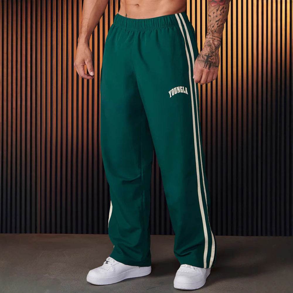 Men's Sports Loose Pants - Stylish Stitching, Available in 5 Colors - Buy Center US