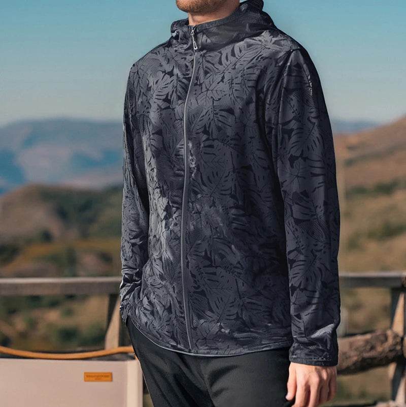 2025 Men's Hooded Sunscreen Jacket - Quick Dry UV Protection Coat - Buy Center US