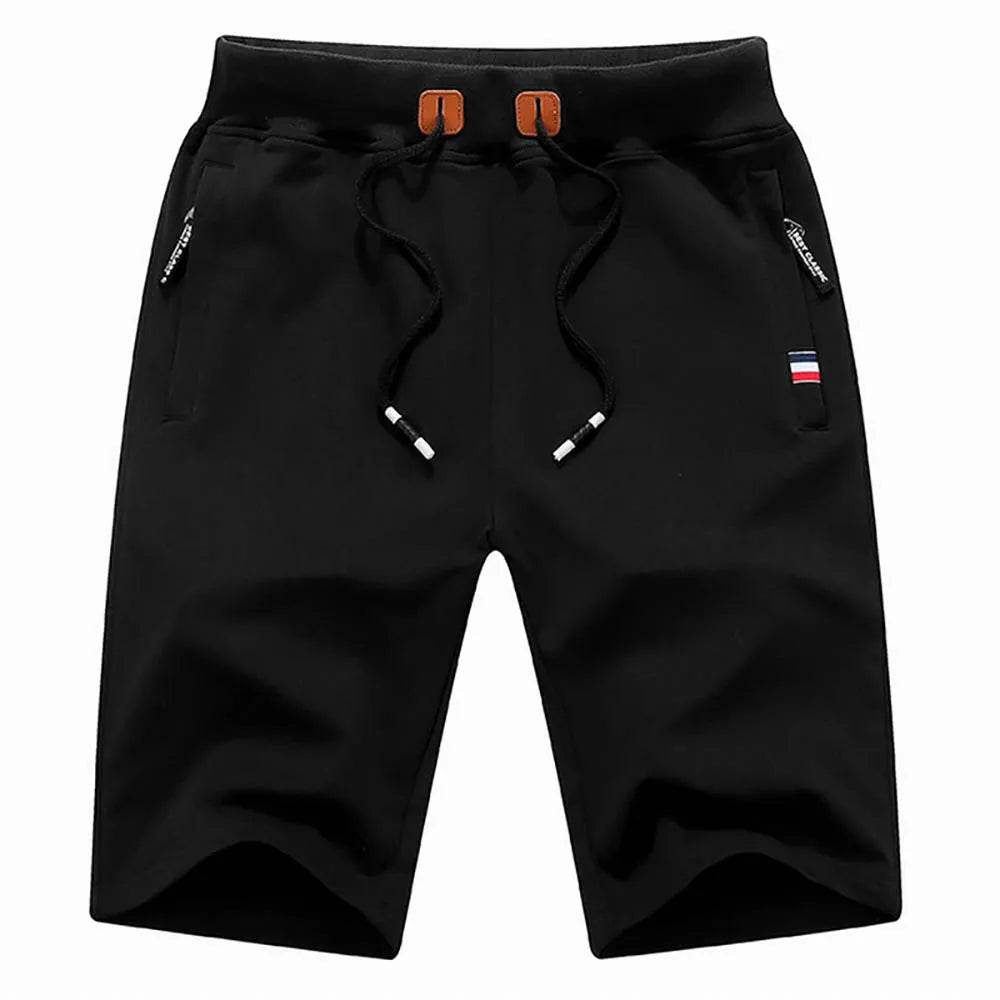 Men's Summer Cotton Shorts - Casual Loose Jogger Beach Pants - Buy Center US