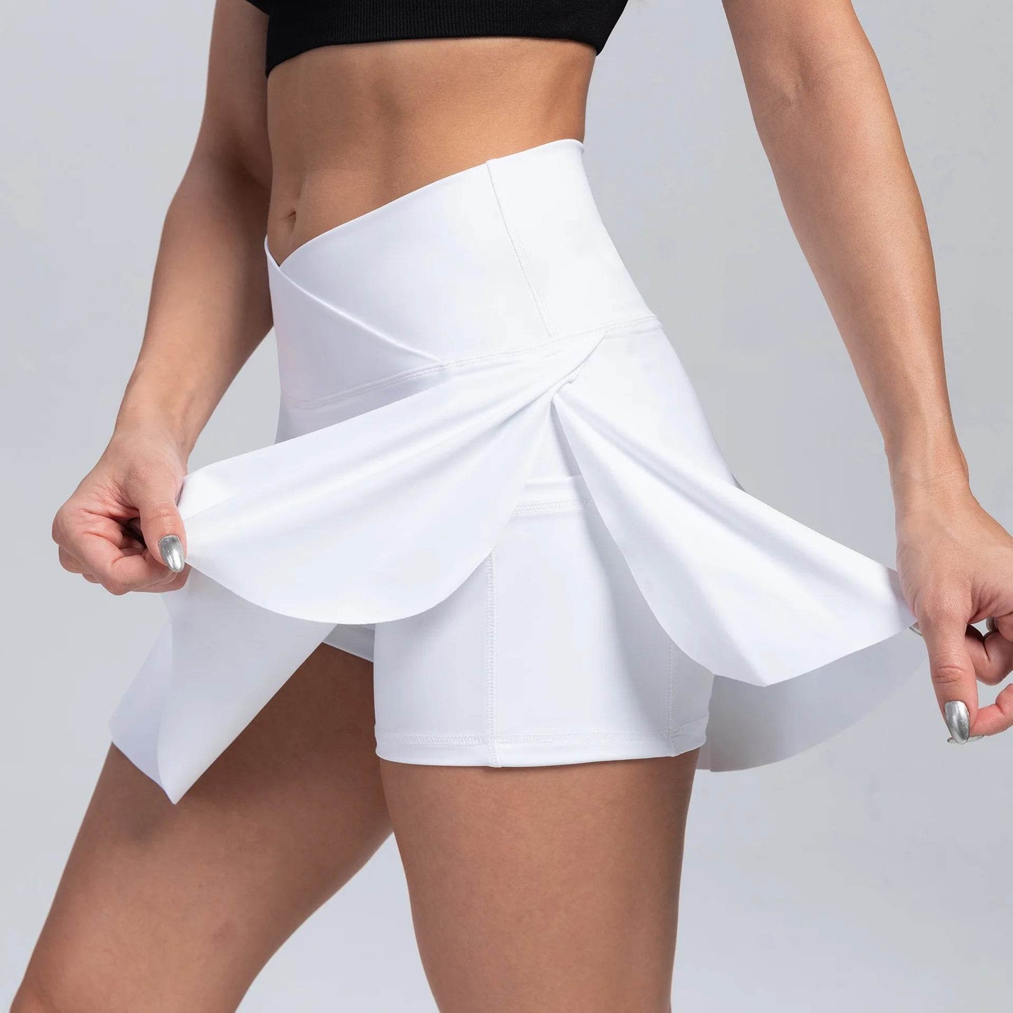 LUOBOLAN 2 in 1 Women’s Sports Skirt - Anti-Exposure Gym Shorts - Buy Center US