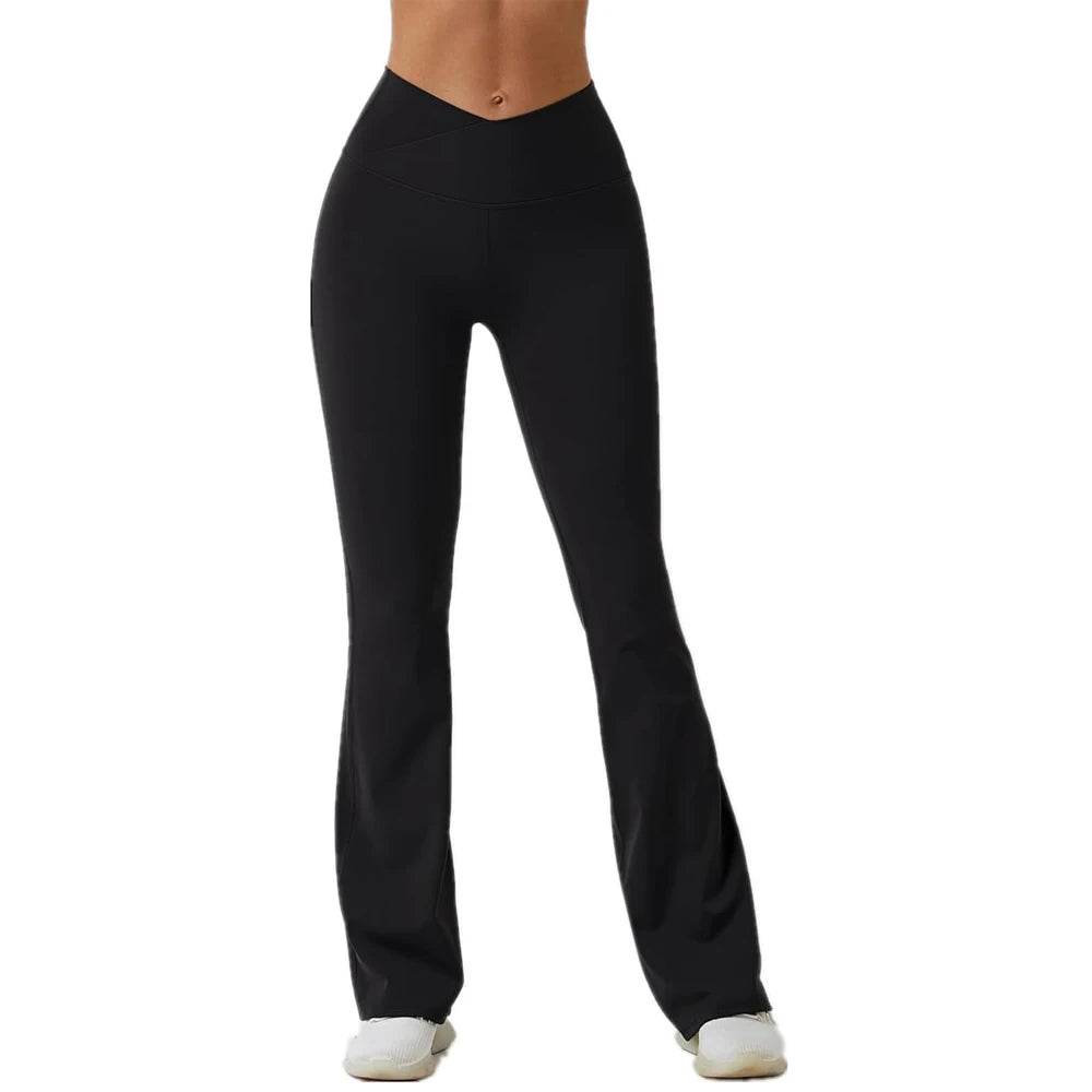 Seafanny Women's Flare Leggings - High Waist Yoga Trousers - Buy Center US