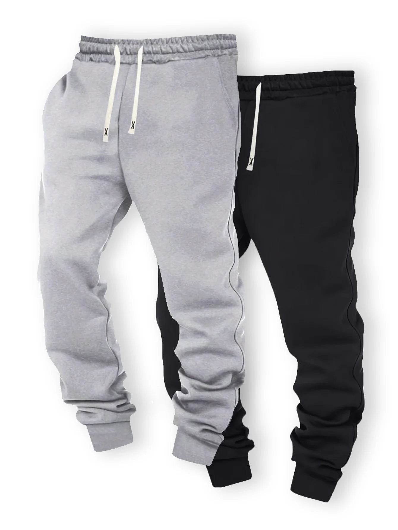 Longe Men's Casual Summer Jogging Pants - Lightweight & Comfortable Fit - Buy Center US