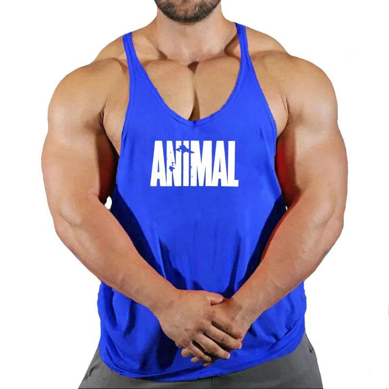 Men’s Fitness Stringer Vest - Casual Muscle Tank Top for Bodybuilding - Buy Center US