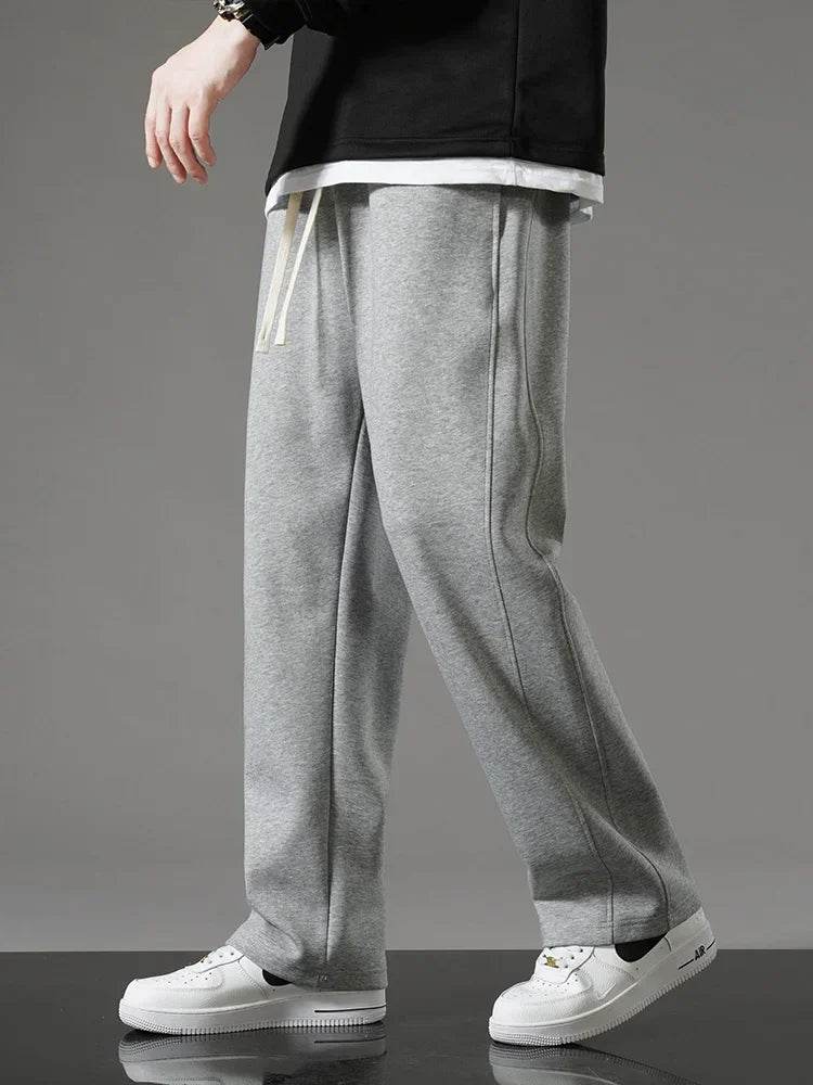 Men's Baggy Sweatpants - Casual Drawstring Trousers for Outdoors - Buy Center US