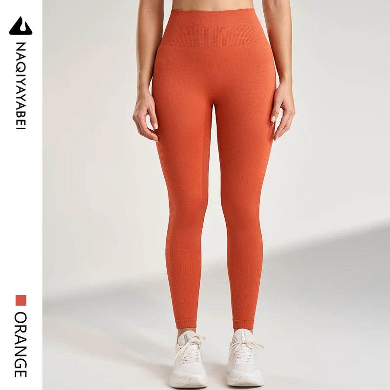High Waisted Women's Yoga Pants - Tummy Tightening Sports Leggings - Buy Center US