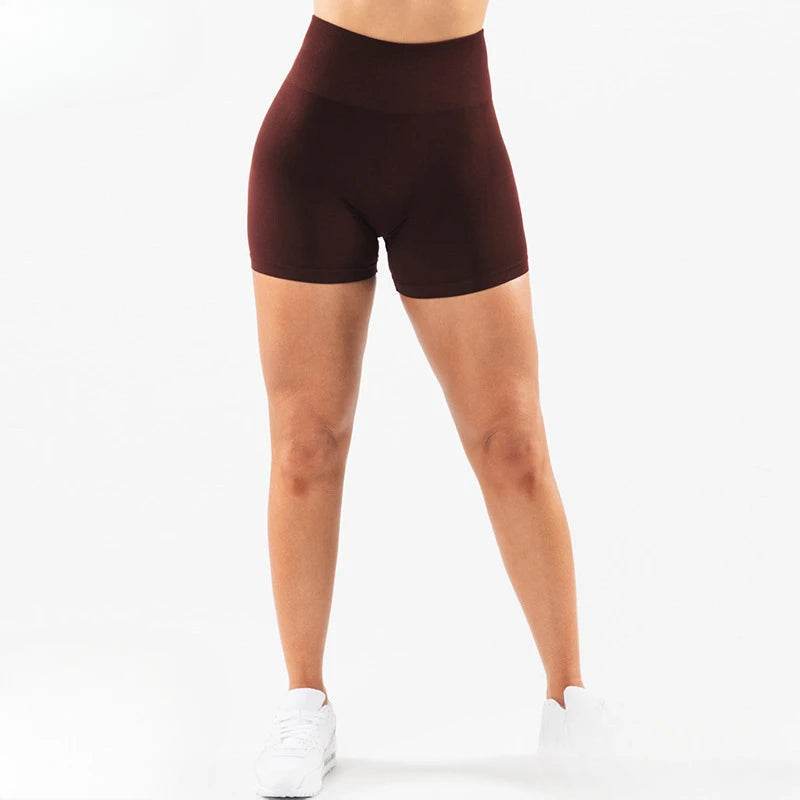 GPBD Women's High Waist Seamless Yoga Shorts - Push Up Fitness Style - Buy Center US