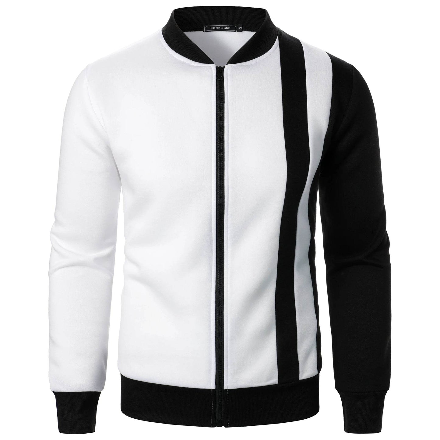 Casual Long Sleeve Zipper Gym Blazer - Men's Spring & Fall Jacket - Buy Center US