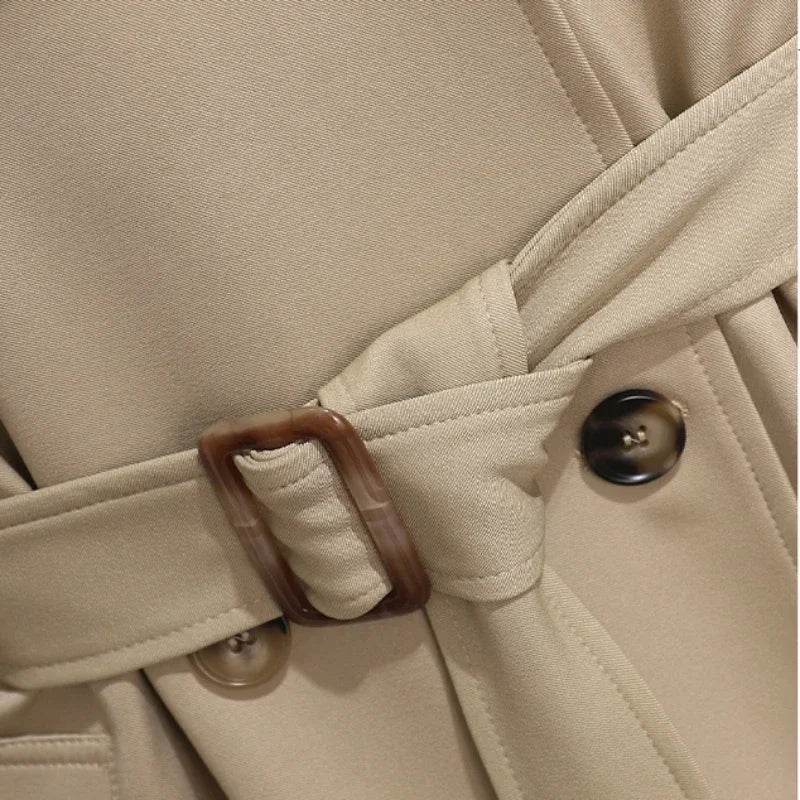 YIHERMIC Women’s Double Breasted Trench Coat - Stylish Autumn Jacket - Buy Center US