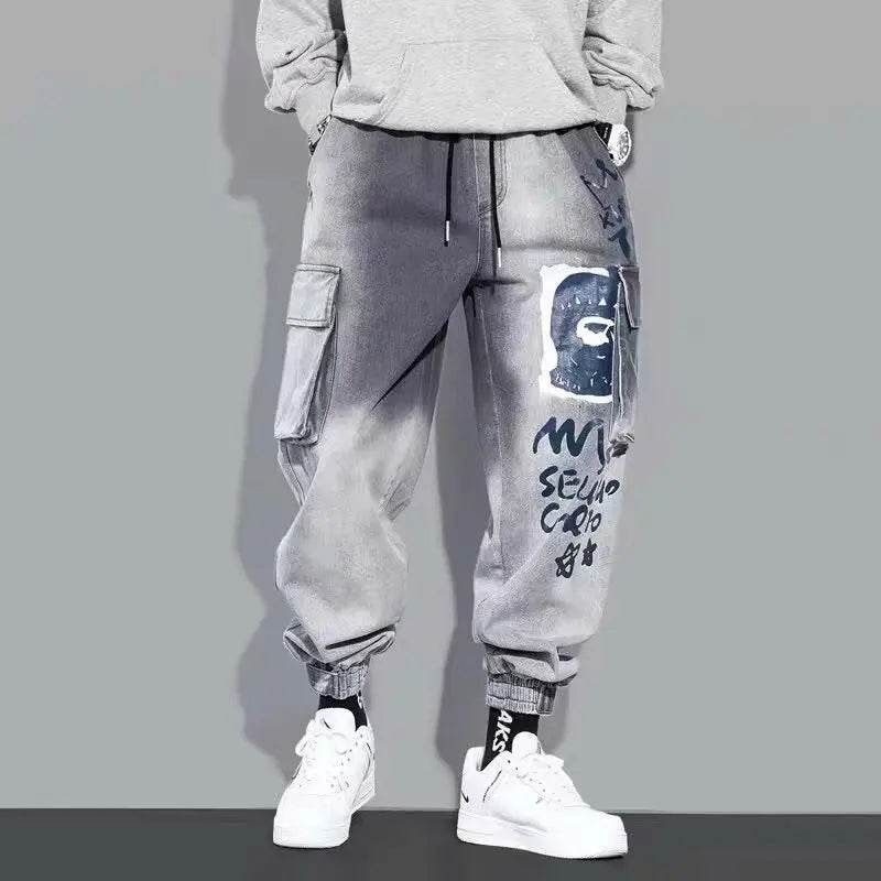 2023 MISNIKI Baggy Harem Jeans for Men - Stylish Korean Denim Pants - Buy Center US