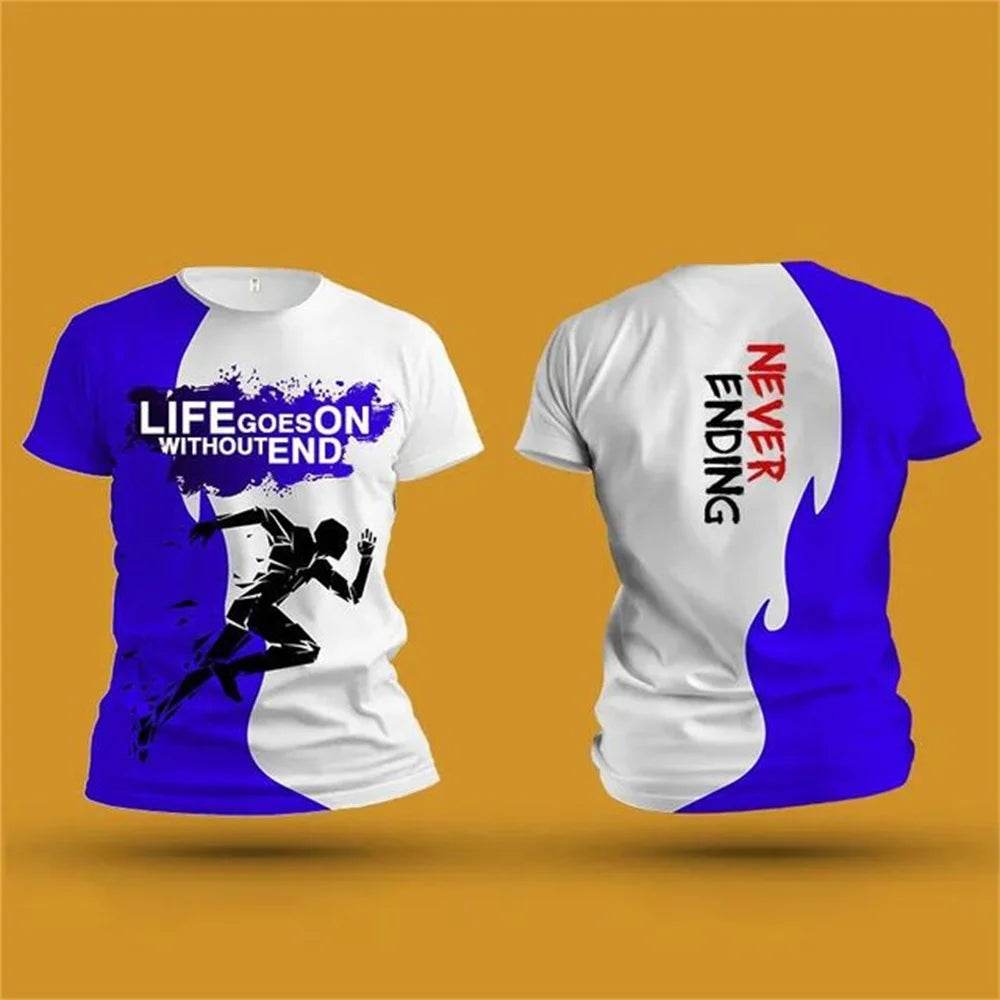 Summer Quick Dry 3D Printed Unisex T-Shirt - Lightweight & Comfortable - Buy Center US